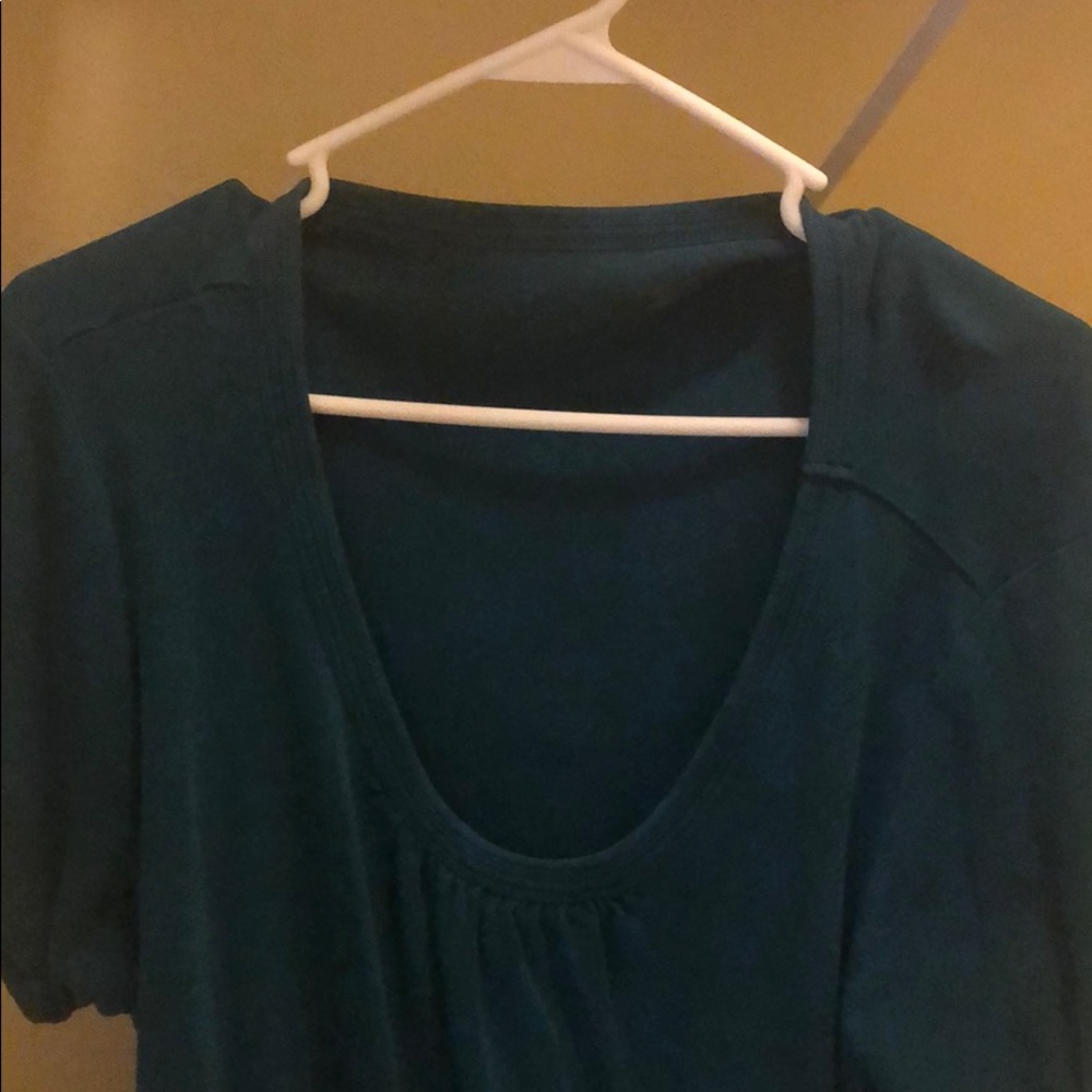 St. John’s bay, crew neck, dark teal, tee